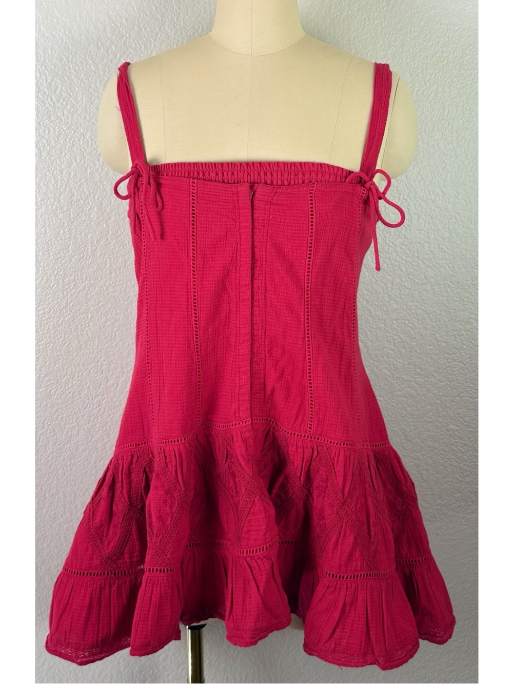 Free People Intimately Break Of Day Mini Bodysuit Boho Festival Small - Picture 4 of 16